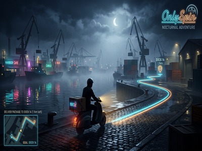 Nightferry Courier Club gece teslimat modu görseli