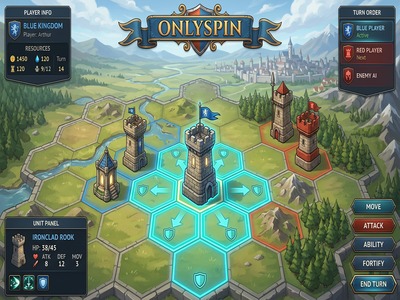 Rookspire Tactics Blink strateji oyunu ekran görüntüsü